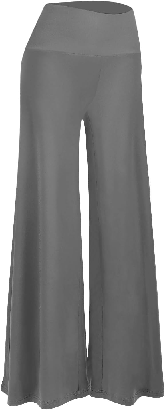 Women's Stretchy Wide Leg Palazzo Lounge Pants Casual Comfy