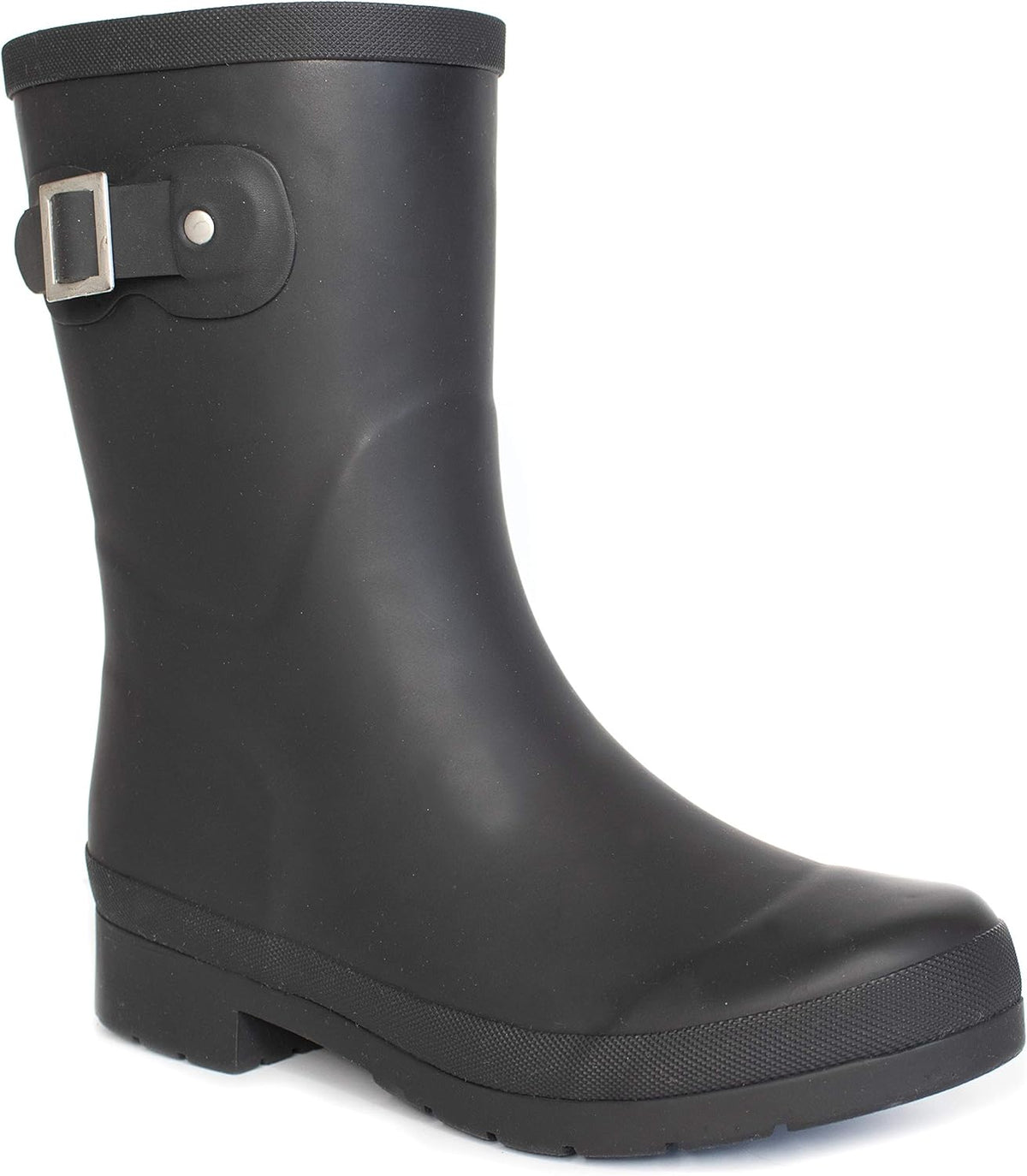Solid Mid-height Rain Bootrain Boot