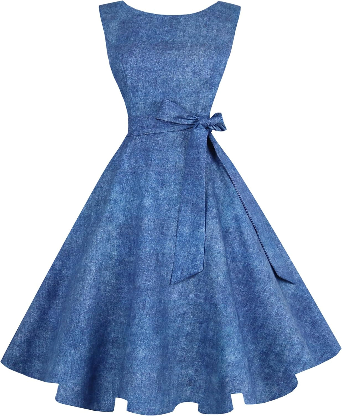 Sleeveless Vintage 1950s Cocktail Dress