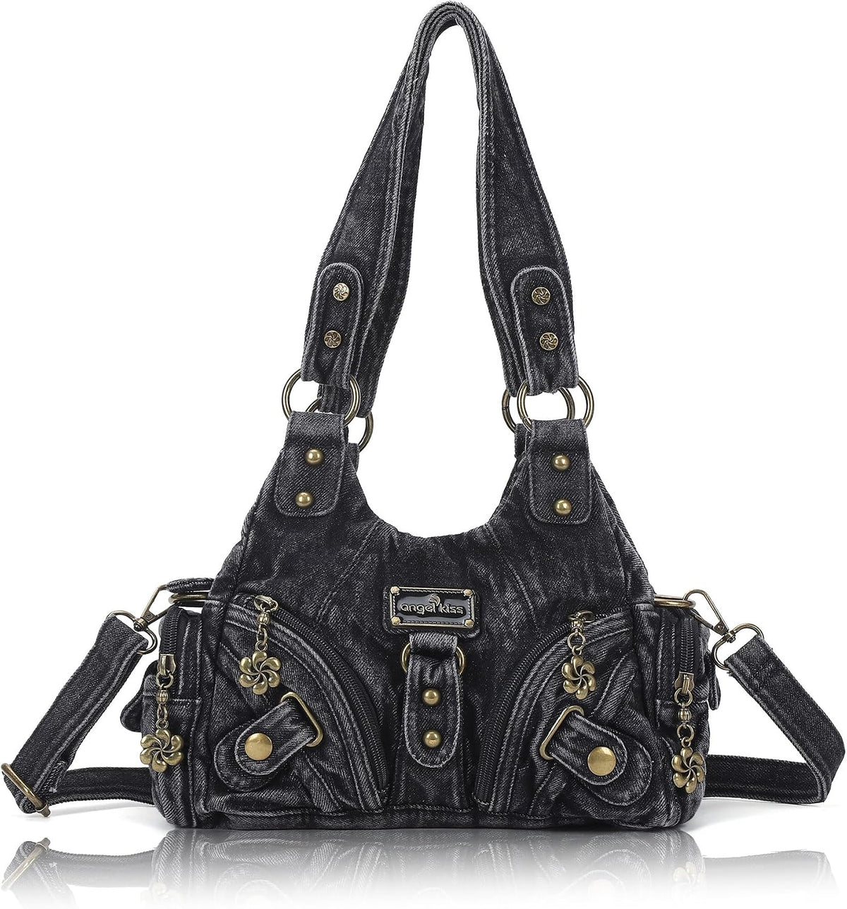 Angel Kiss Small Hobo Shoulder Bag