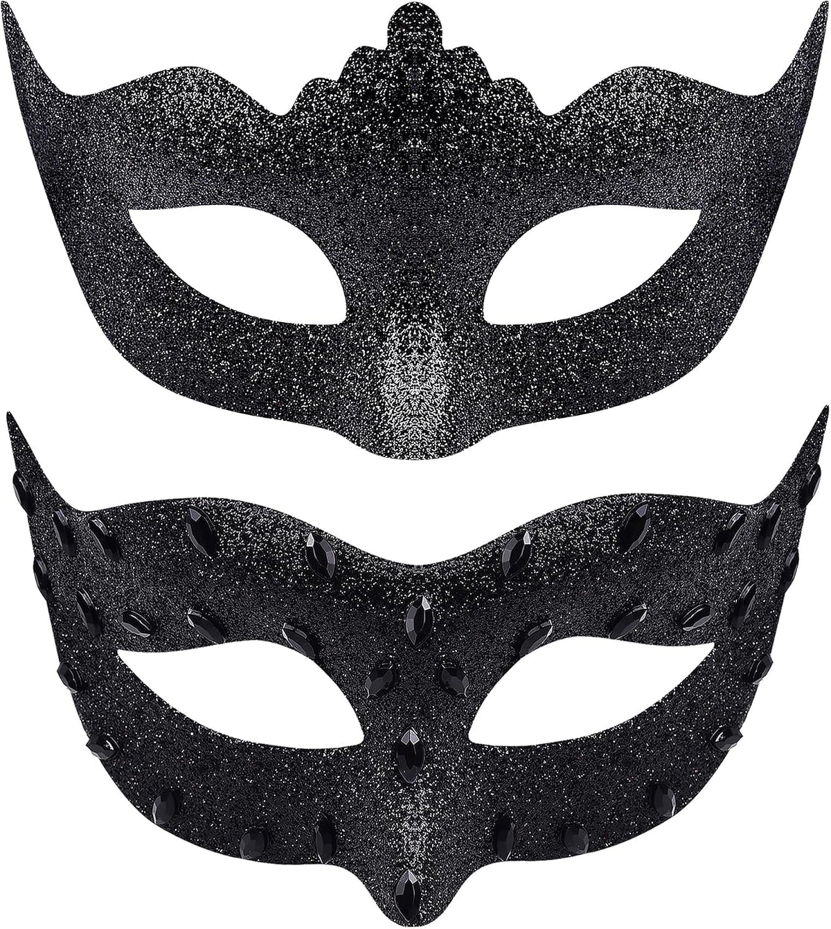 SIQUK Couple Masquerade Masks Set Venetian Party Mask Costume Mask