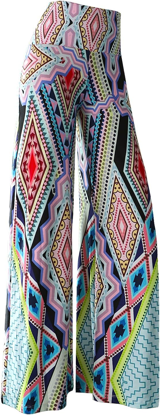 Women's Stretchy Wide Leg Palazzo Lounge Pants Casual Comfy