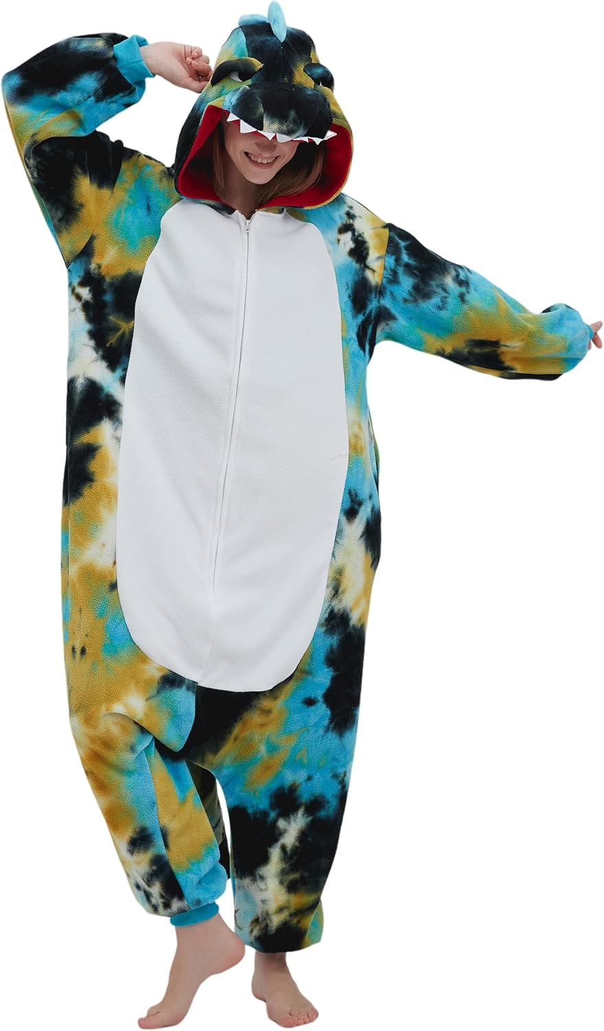 SAMGU Adult Onesie Animal Pajamas Halloween Cosplay Costumes Sleepwear Homewear