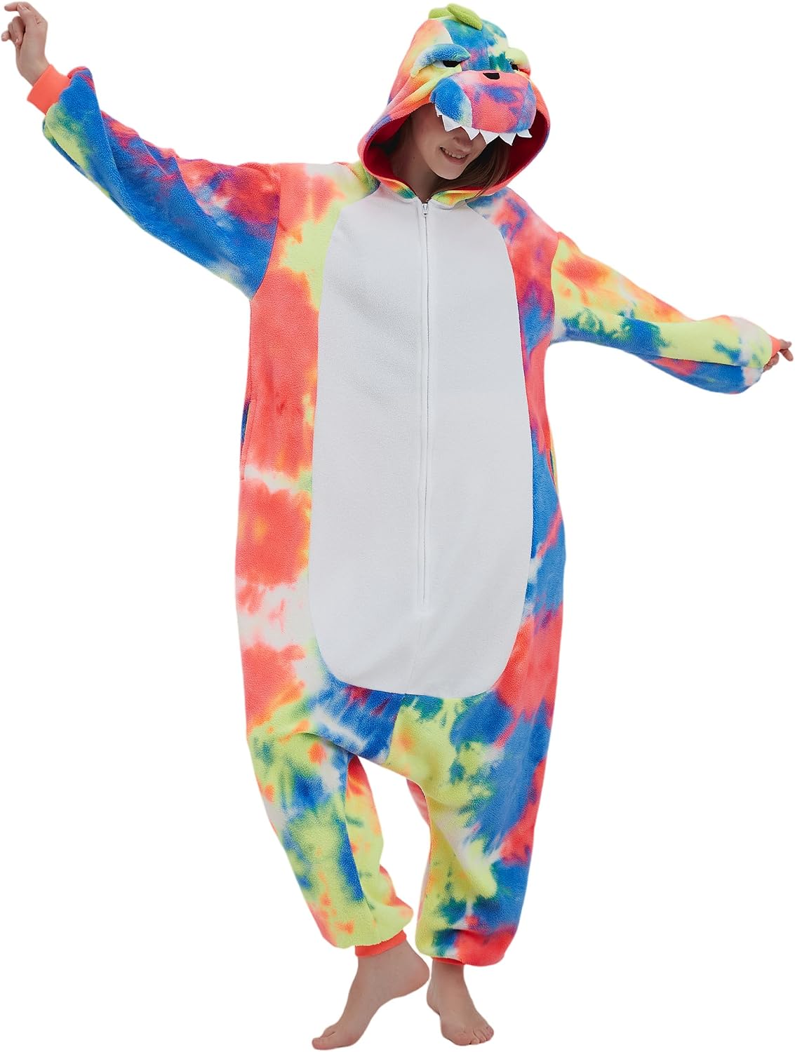 SAMGU Adult Onesie Animal Pajamas Halloween Cosplay Costumes Sleepwear Homewear