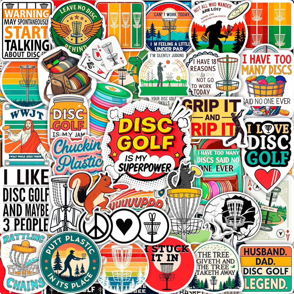 100Pcs Classic Rock Stickers — Rockabilly Guitar & Music Emblems