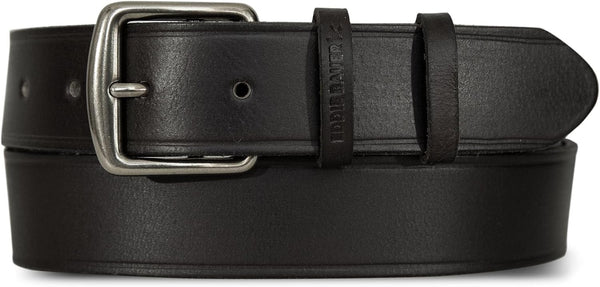 Eddie Bauer Women's Casual Leather Belts With Durable Metal Buckle