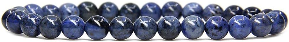 Angelstones Gemstones 6mm Round Beads Healing Crystal Bracelet for women