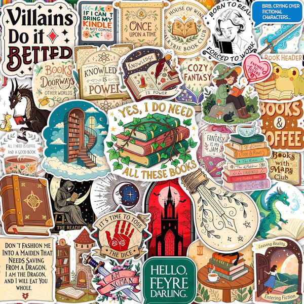 100Pcs Classic Rock Stickers — Rockabilly Guitar & Music Emblems