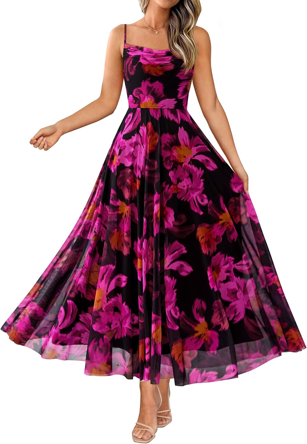 BTFBM Women Summer Maxi Dresses Elegant Wedding Guest Dress