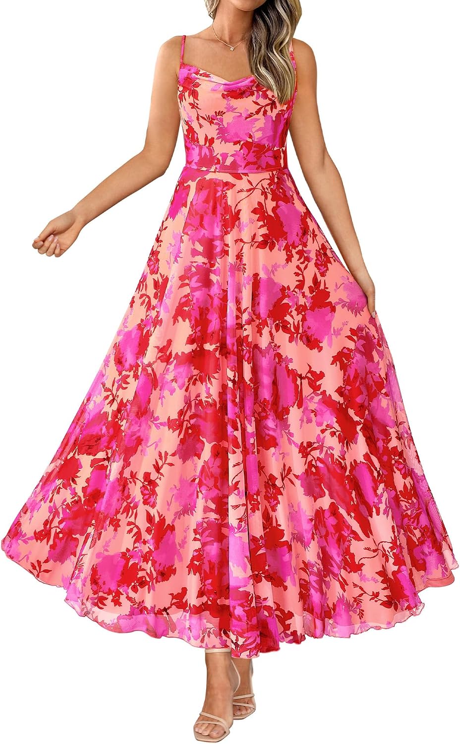 BTFBM Women Summer Maxi Dresses Elegant Wedding Guest Dress