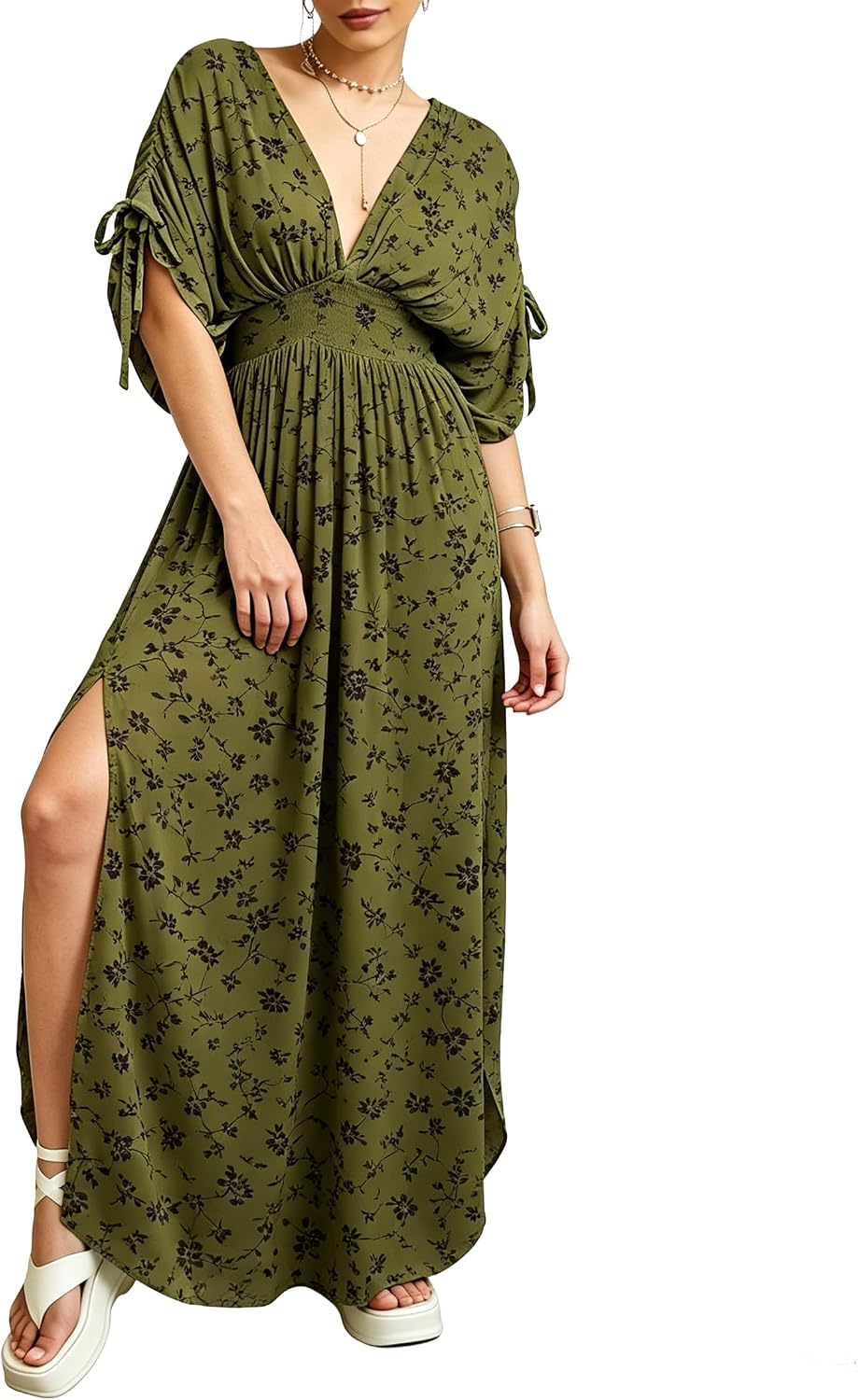 Women's Whimsical Mushroom Casual Summer Dresses for Beach Vacation