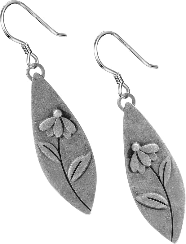 Antiqued Spiral Hollow-Out Boho Hoop Earrings