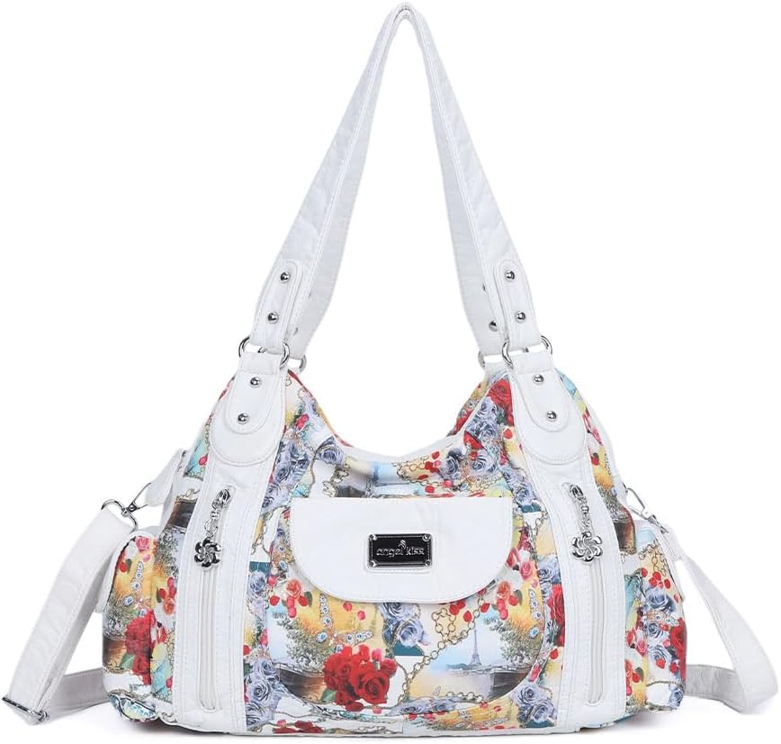 Angel Kiss Large Hobo Shoulder Tote