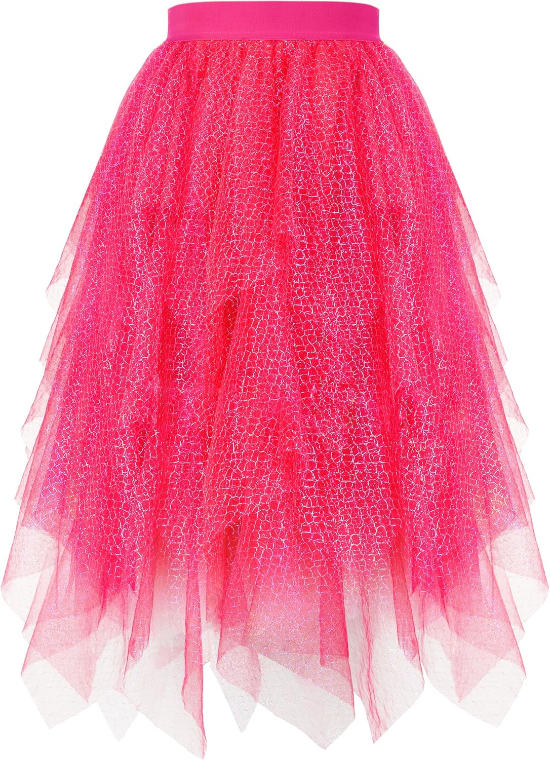 High Low Layered Puffy Fairy Tulle Skirts