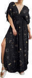 Women's Whimsical Mushroom Casual Summer Dresses for Beach Vacation