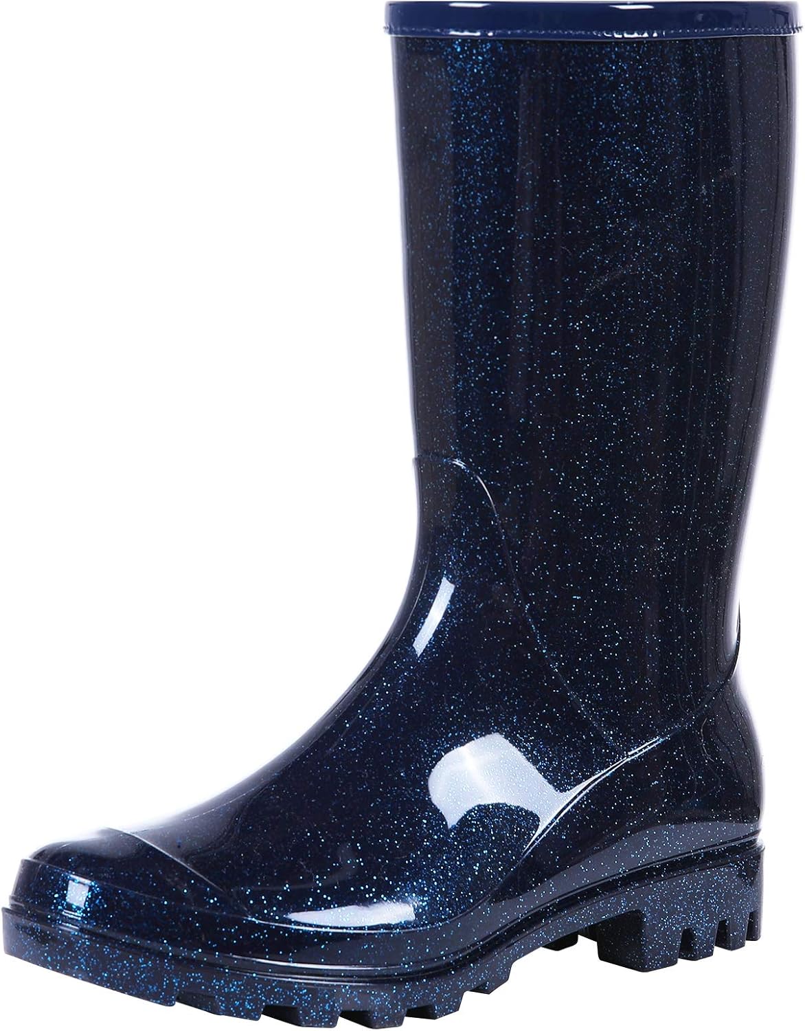 Mid Calf Rain Boots Waterproof Shoes