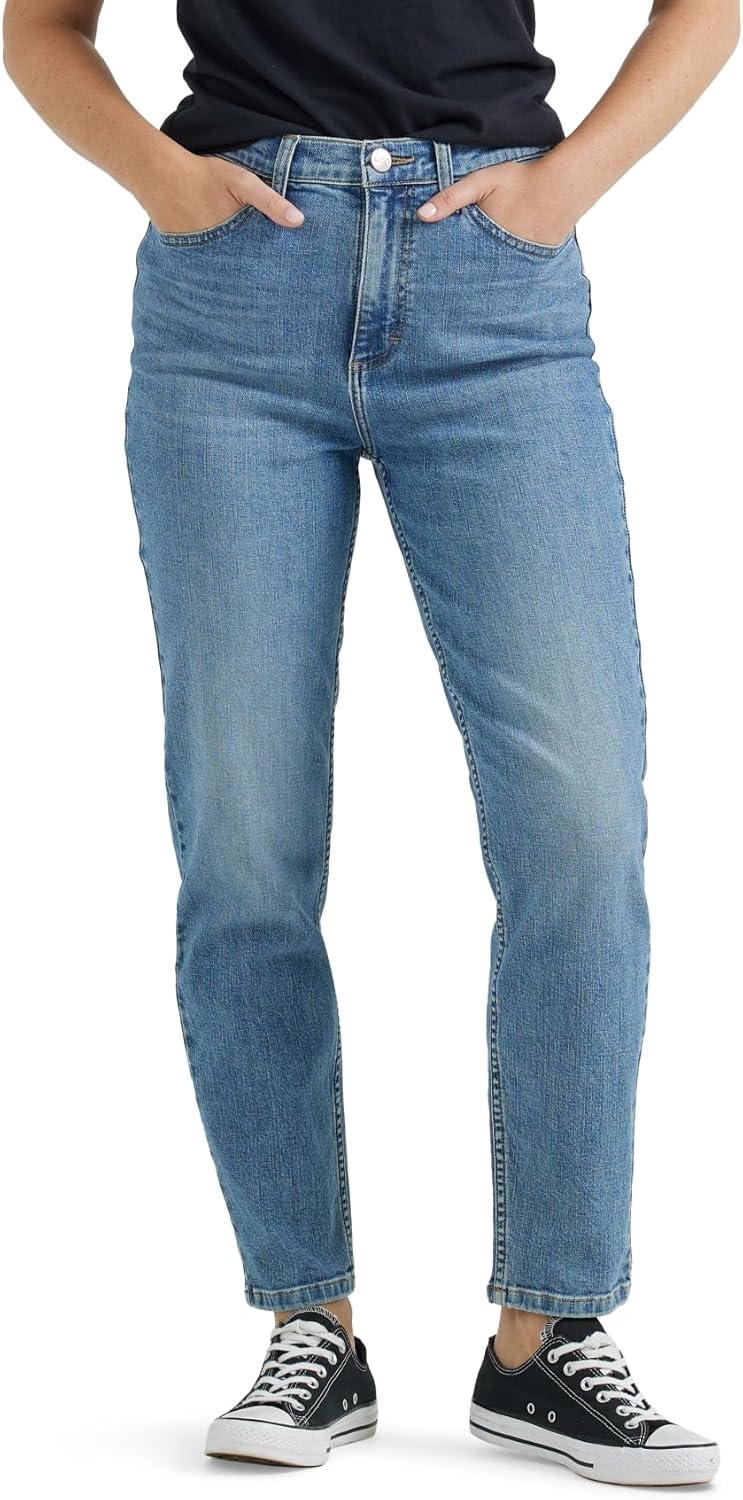 Lee Women's Legendary High Rise Mom Jean