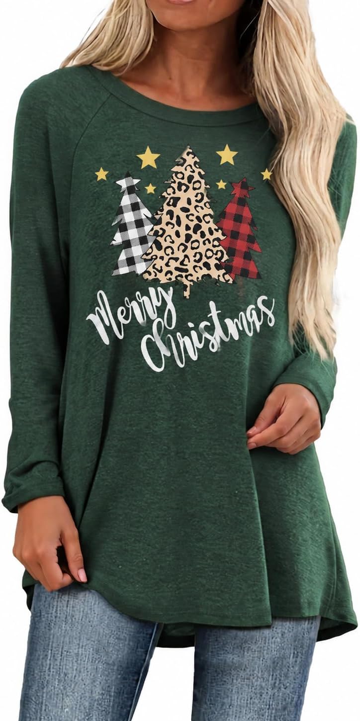 Tunic Tops for Women Loose Fit Dressy Long Sleeve for Leggings