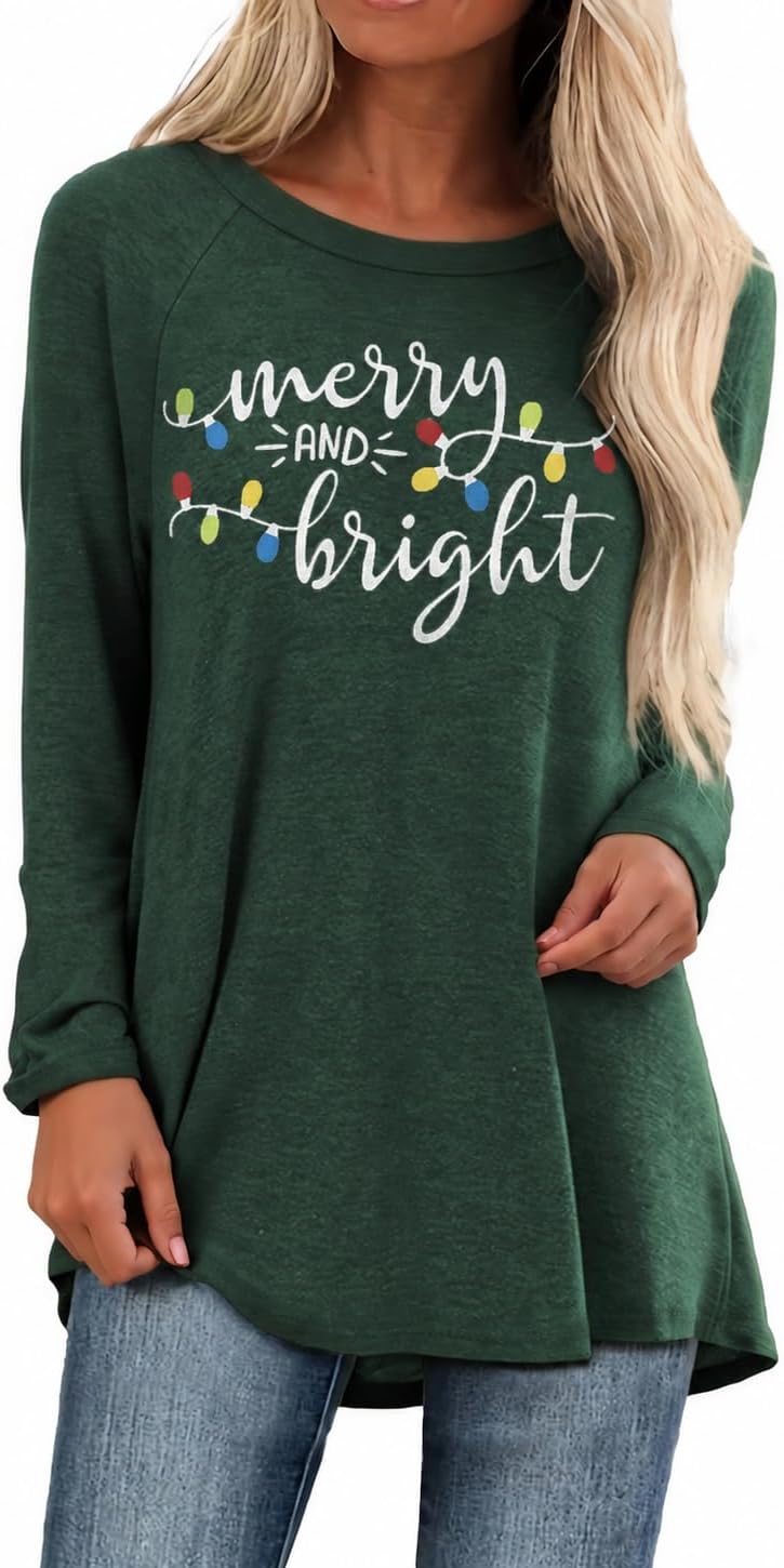 Tunic Tops for Women Loose Fit Dressy Long Sleeve for Leggings