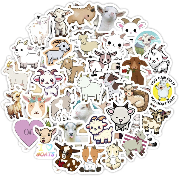 100Pcs Classic Rock Stickers — Rockabilly Guitar & Music Emblems