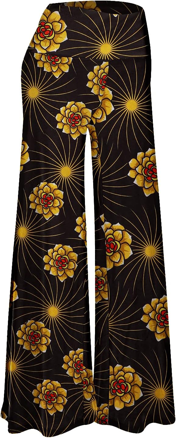 Women's Stretchy Wide Leg Palazzo Lounge Pants Casual Comfy
