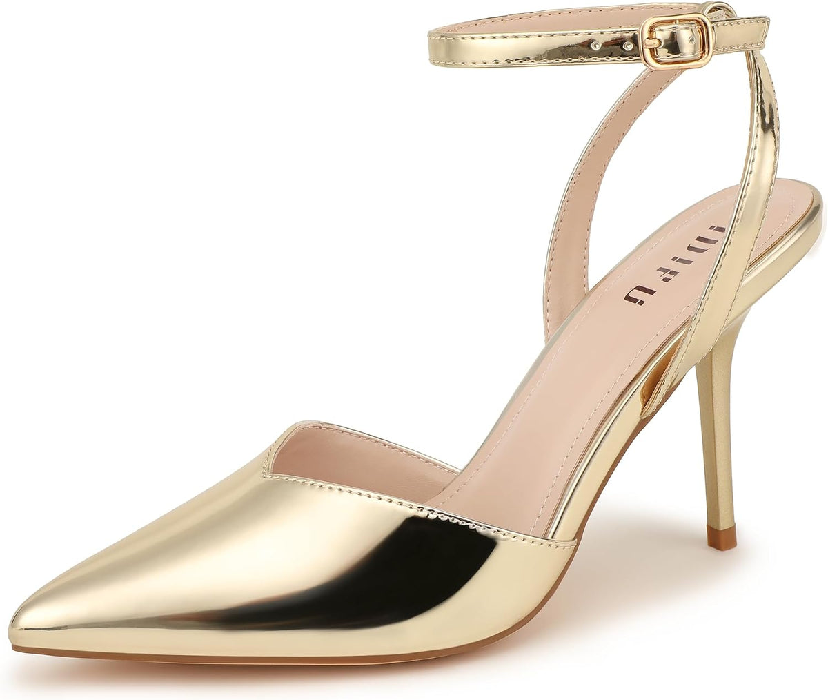 IDIFU IN4 High Heels for Women Stiletto Pumps Closed Toe