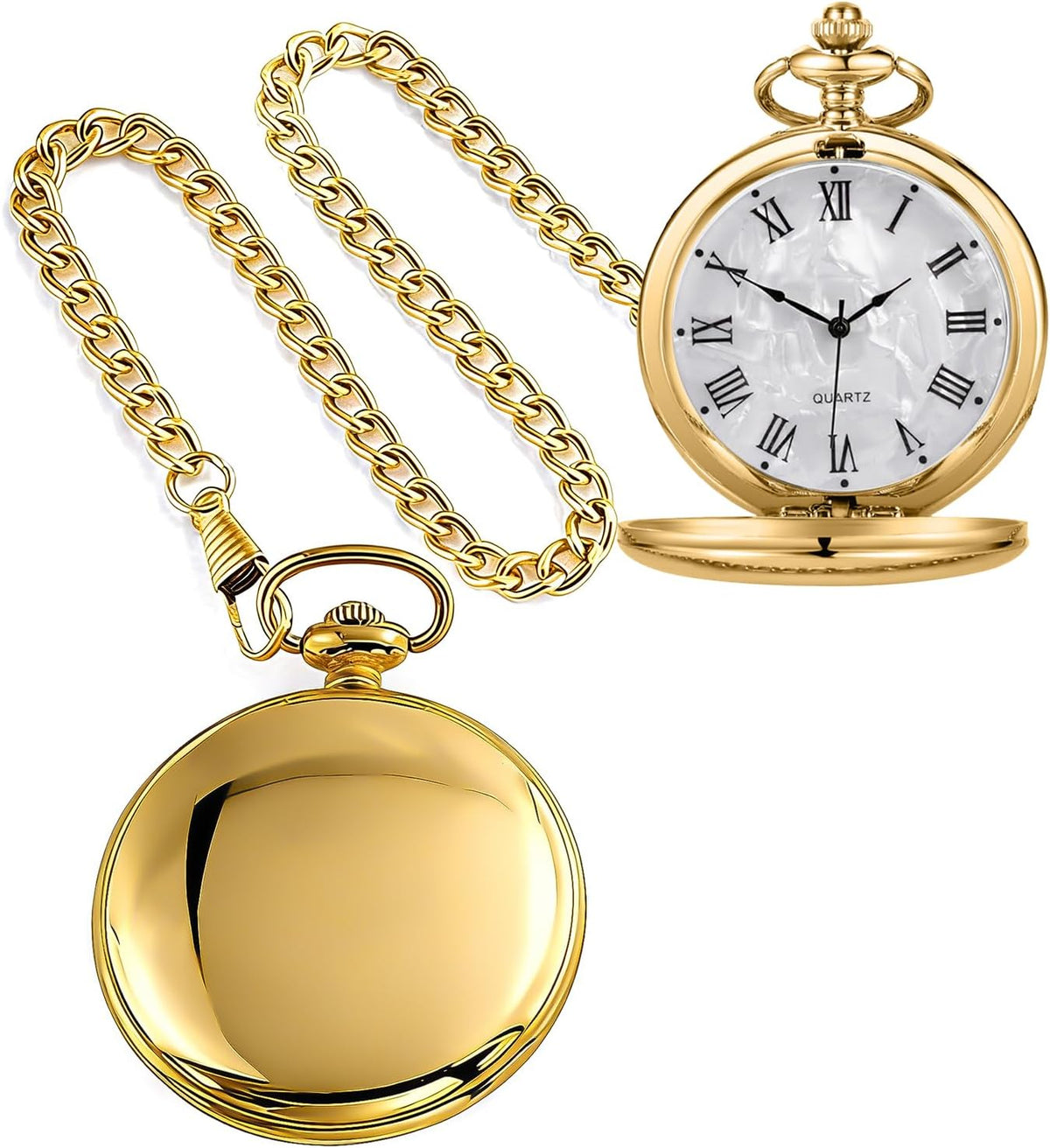 Smooth Pocket Watch,Personalized Pocket Watch,Customized Watches for M