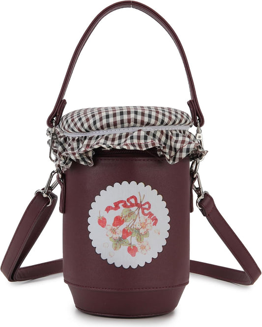 Fun Shape Purse — Novelty Fruit Chain Crossbody
