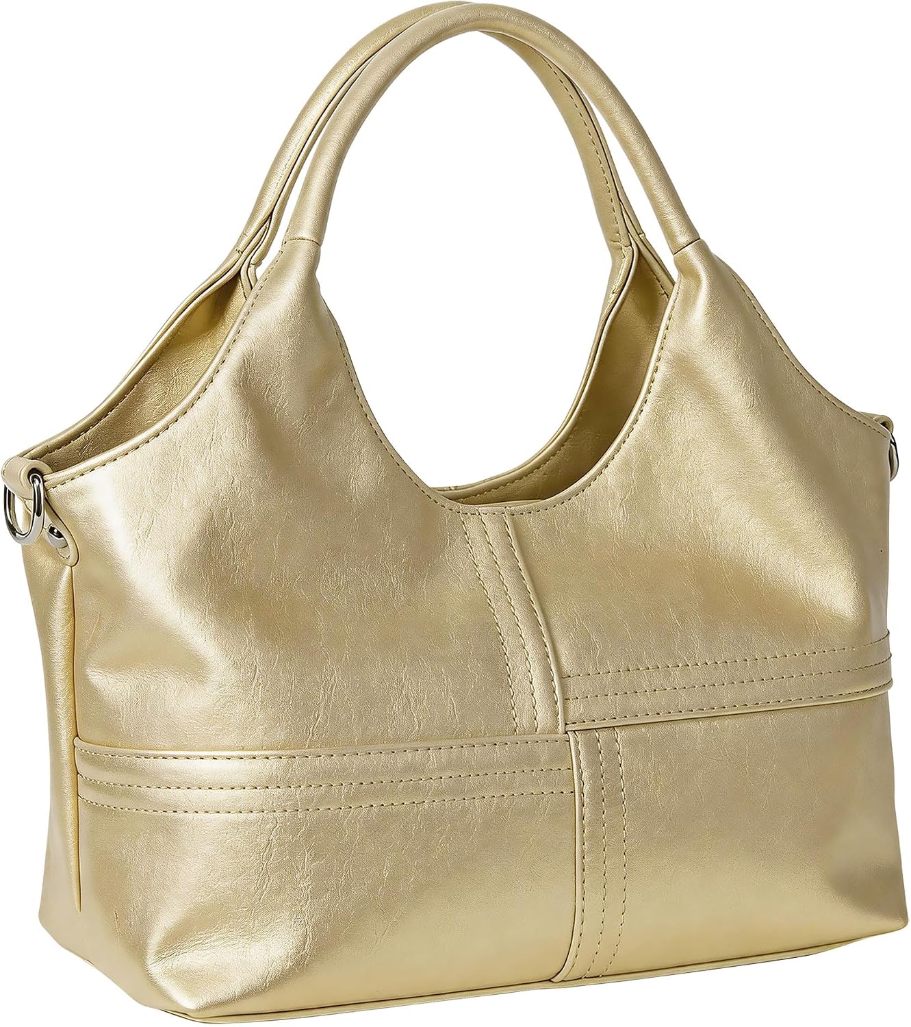 Medium Vegan Leather Satchel-Tote for Women Secondary image