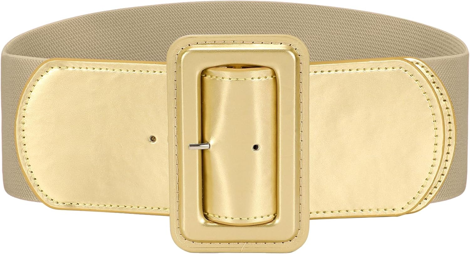 Stretchy Wide Women Belts Elastic Vintage Belts for Women Fashion Ladies Waist Belt for Dress Secondary image