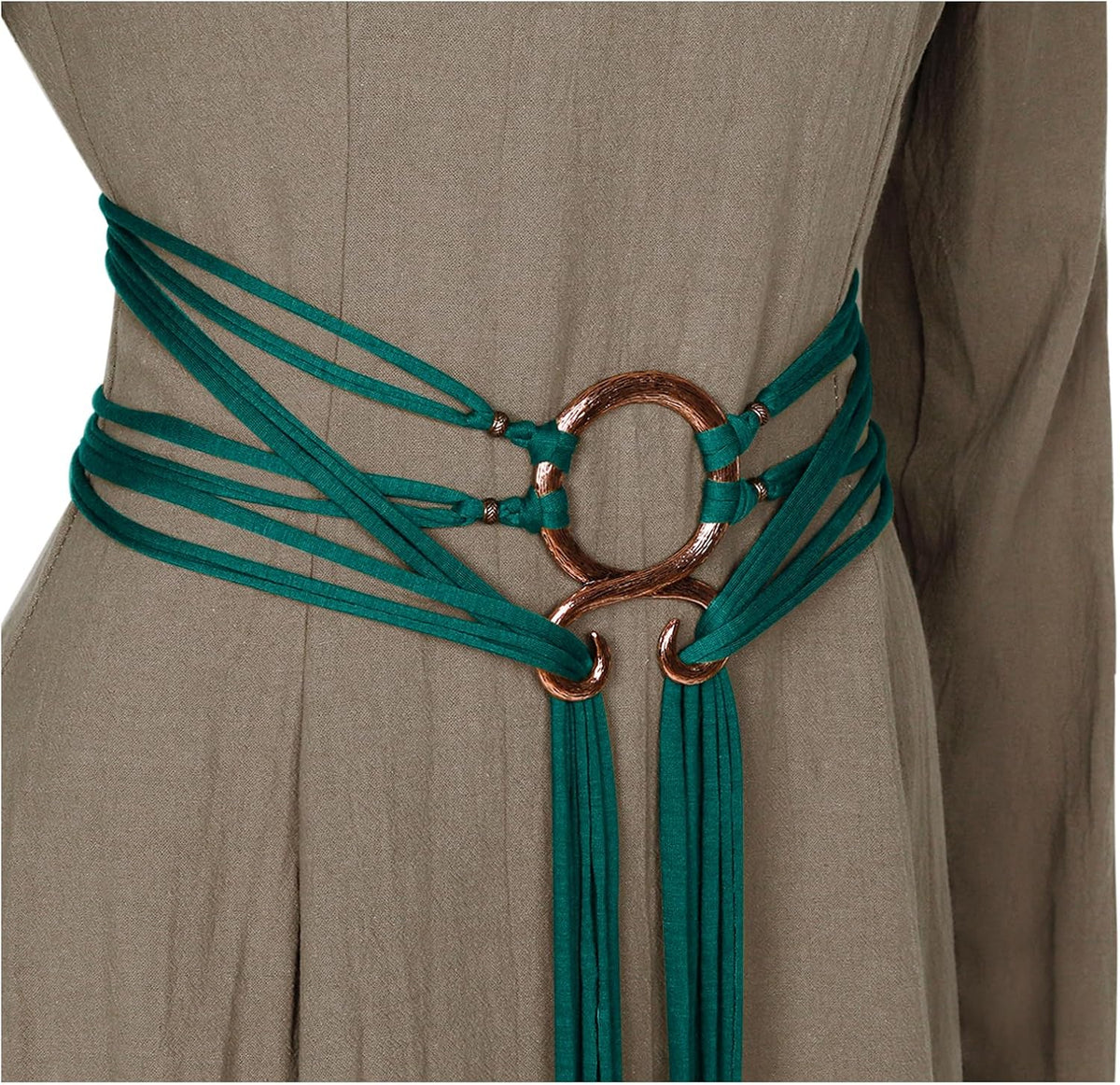 Viking Troll Cross Belt Women Extra Long Rope Belt