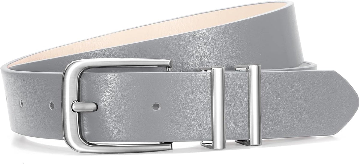 Women's Soft Faux Leather Belt For Jeans Pants Dress Fashion Ladies