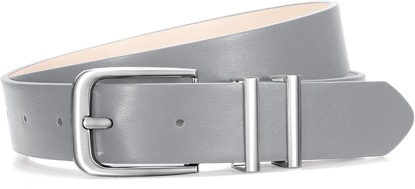 Women's Soft Faux Leather Belt For Jeans Pants Dress Fashion Ladies