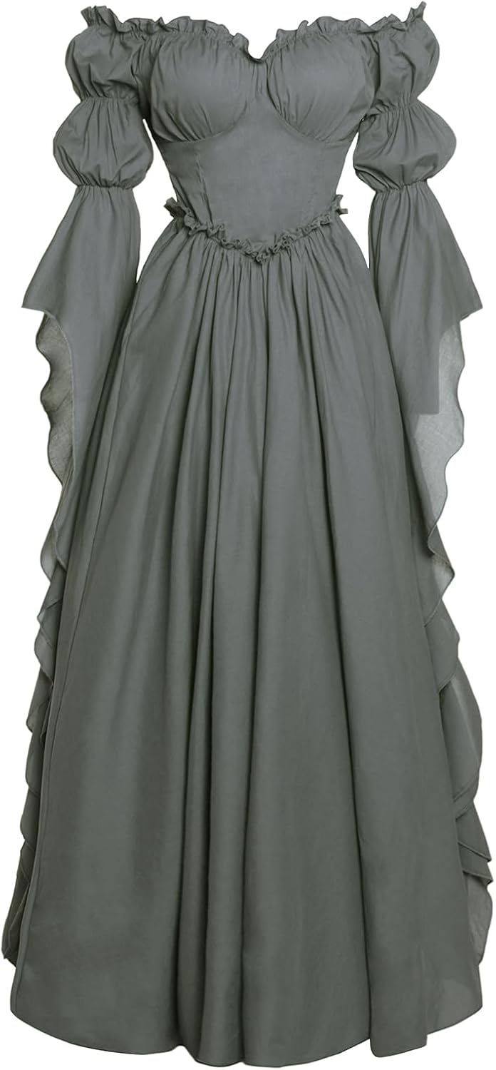 Medieval Renaissance Costume Dress Victorian Dresses for Women