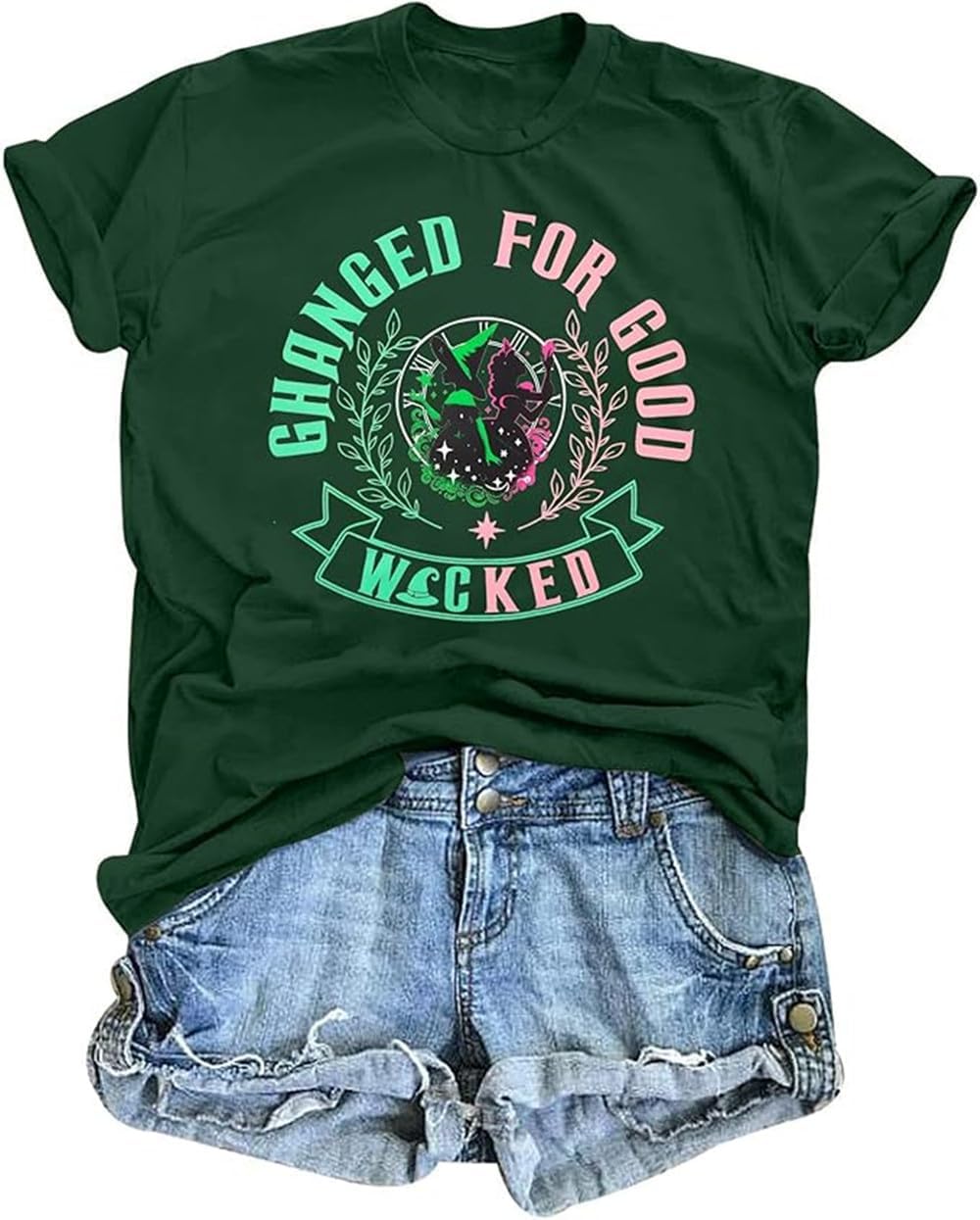 Womens Halloween T-Shirt Funny Short Sleeve Witch Please Graphic Tees Tops