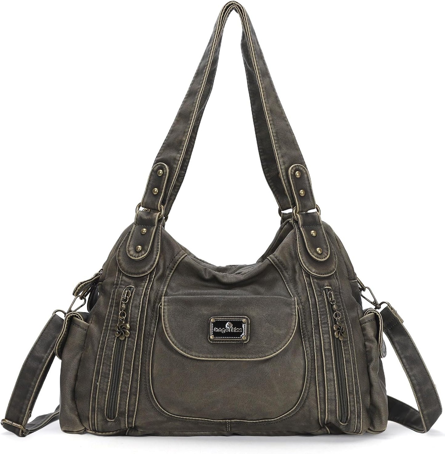 Angel Kiss Large Hobo Shoulder Tote