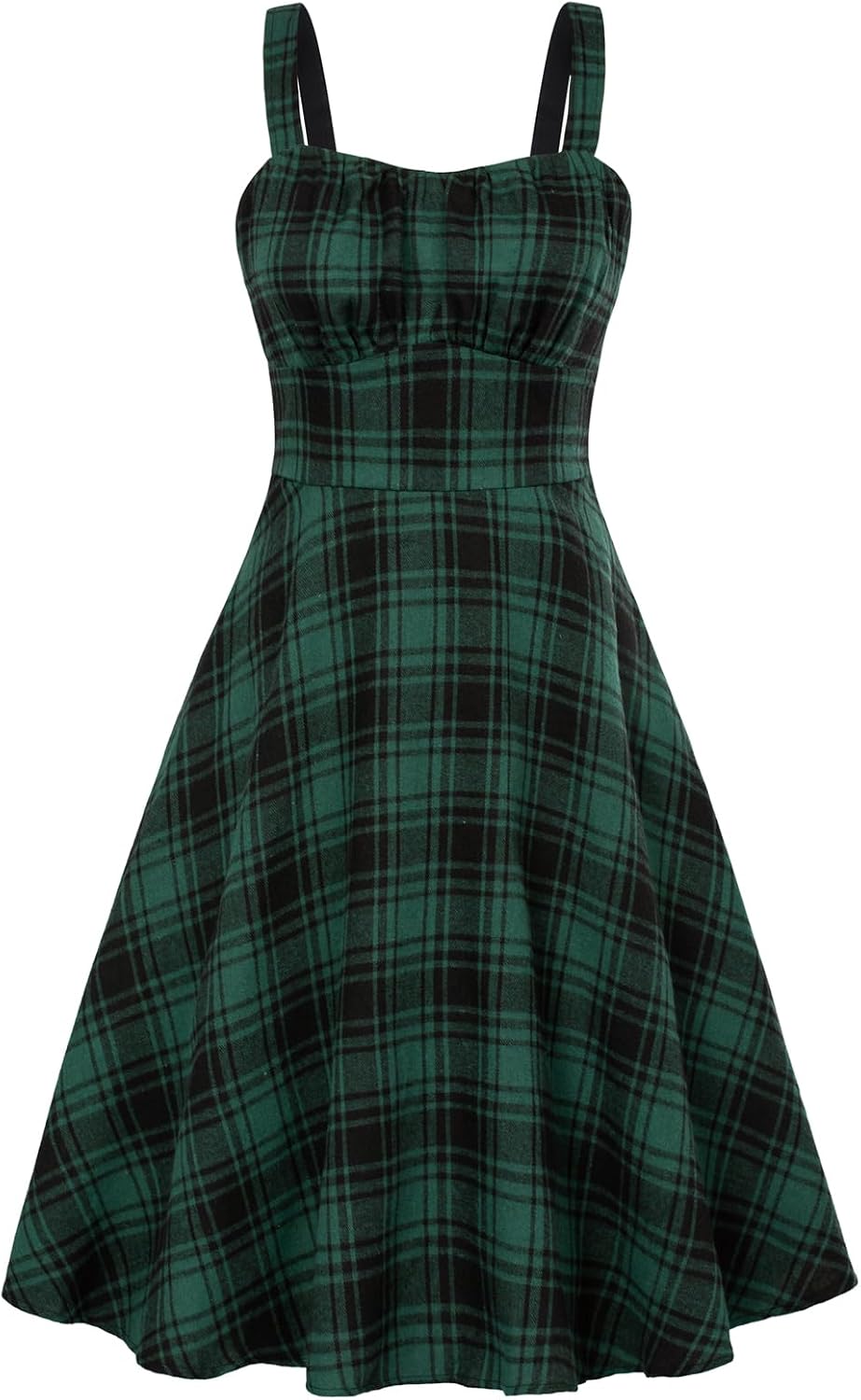 Belle Poque Womens Vintage A-line Midi Cocktail Party Dress