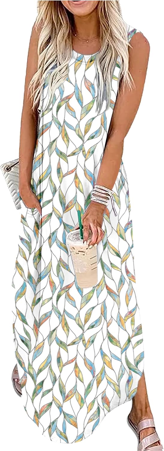CHUNTIANRAN Maxi Dresses for Women Summer Outfits Boho Beach Long Dresses Casual Sundresses Resort Wear for Women 2026 Main image