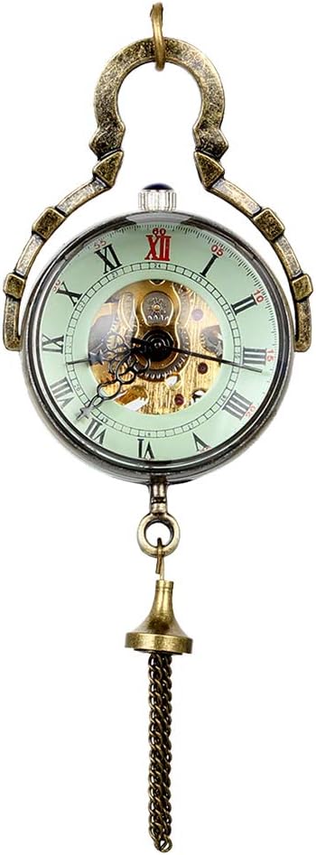 Fisheye Glass Ball Retro Pocket Watch