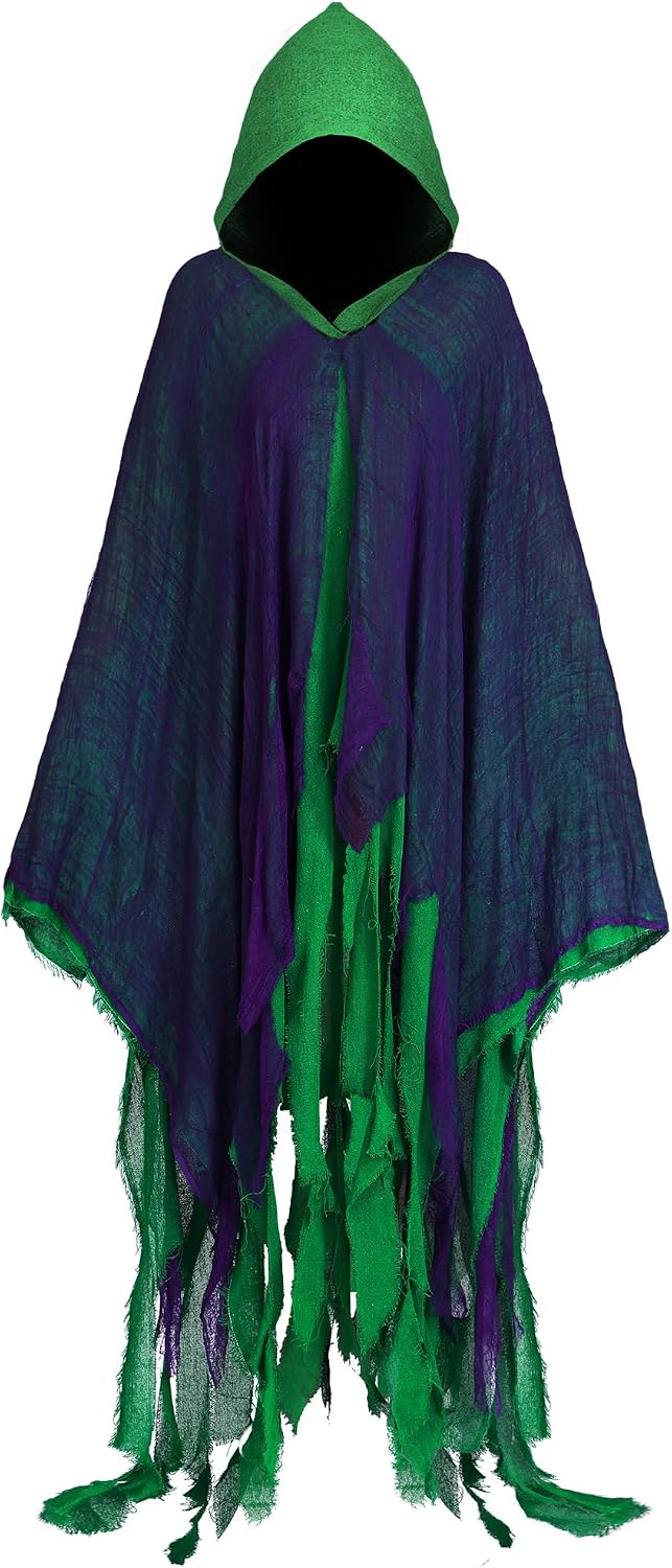 Geyoga Grim Reaper Costume for Adults, Halloween Cloak