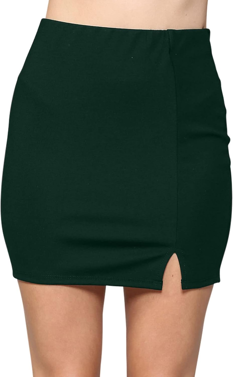 Women's Mini Fitting Split Skirt