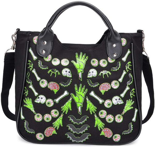Rivet Luminous Canvas Punk Tote