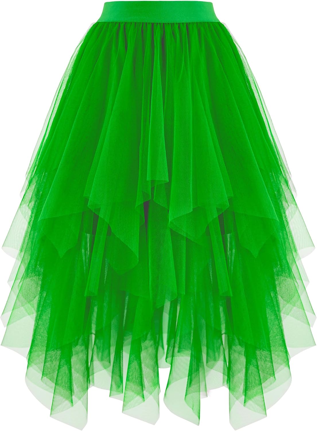 High Low Layered Puffy Fairy Tulle Skirts