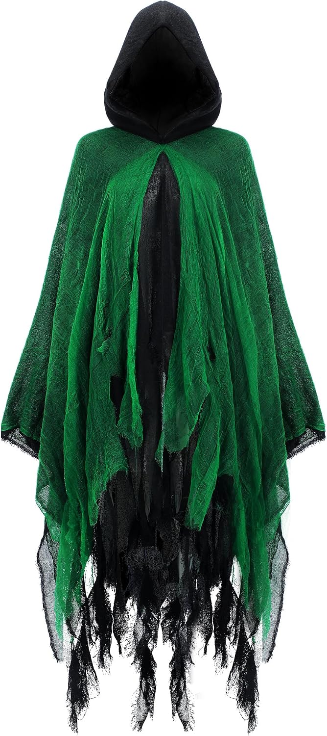 Geyoga Grim Reaper Costume for Adults, Halloween Cloak