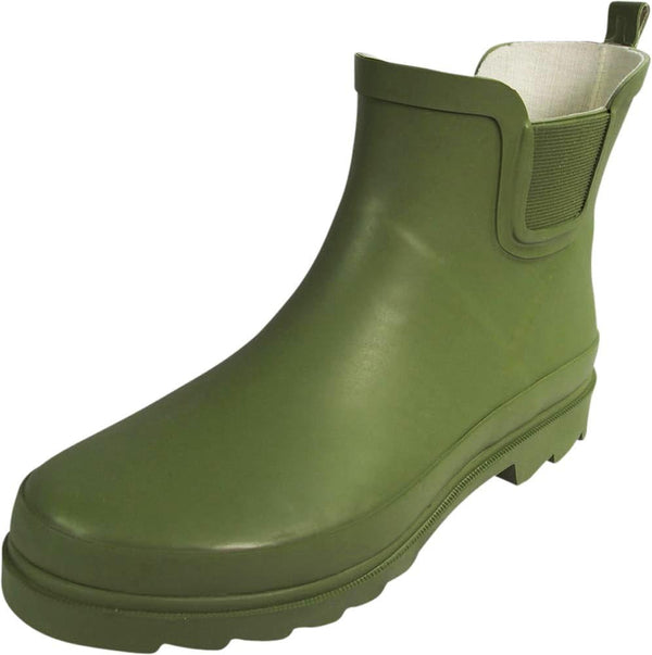 Womens Ankle Rain Boots - Ladies Waterproof Winter Spring
