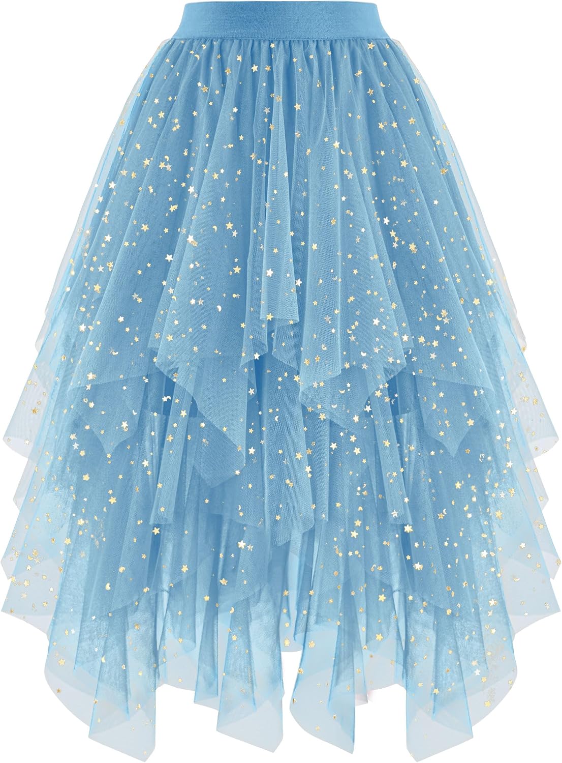 High Low Layered Puffy Fairy Tulle Skirts