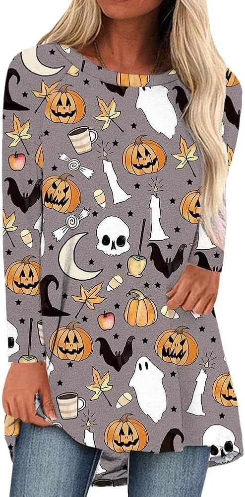 Tunic Tops for Women Loose Fit Dressy Long Sleeve for Leggings