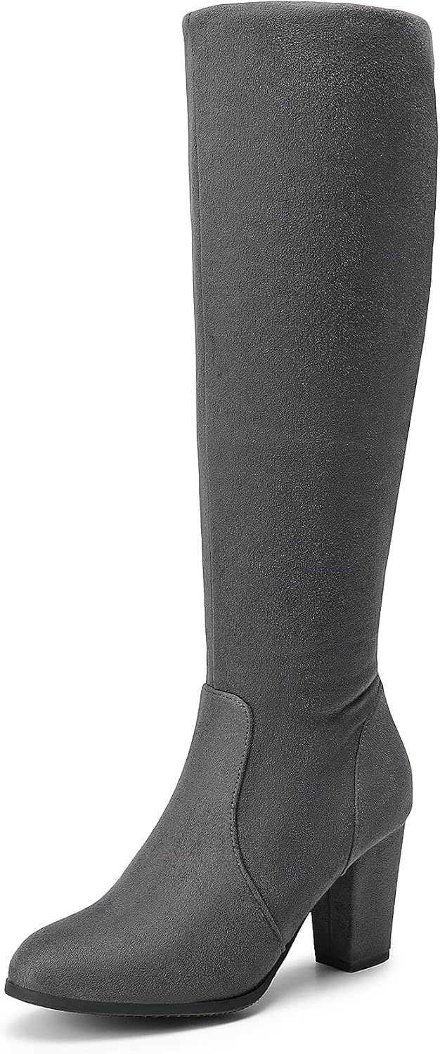 DREAM PAIRS Women's Knee High Winter Fall Tall Riding Boots