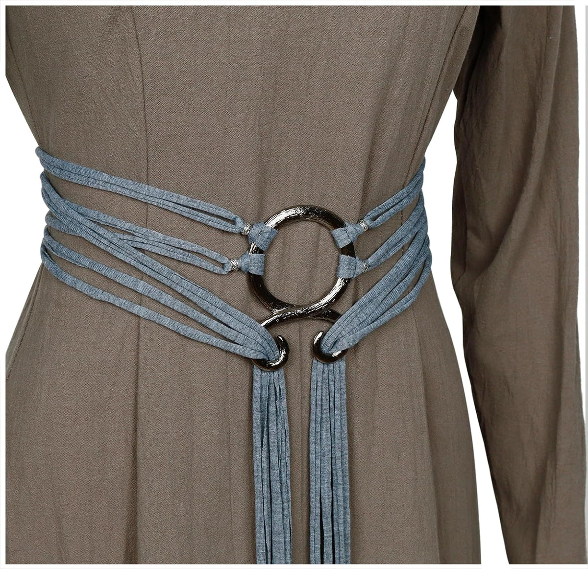 Viking Troll Cross Belt Women Extra Long Rope Belt