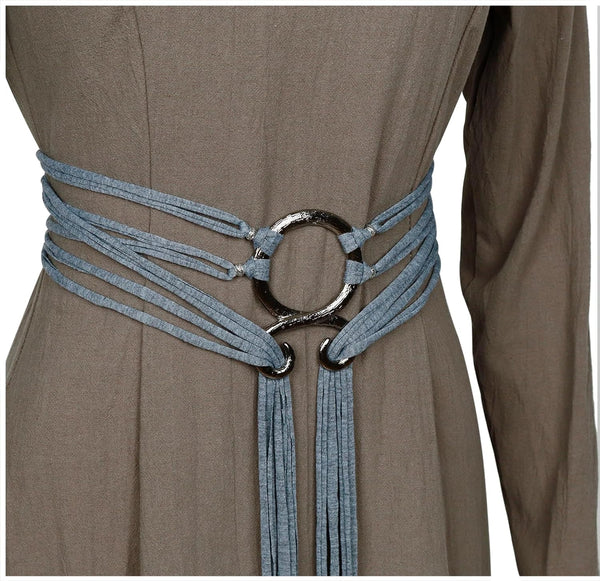 Viking Troll Cross Belt Women Extra Long Rope Belt